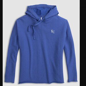 NWT Johnnie-O Women's Kansas City Royals Kelli Pullover Hoodie blue size L